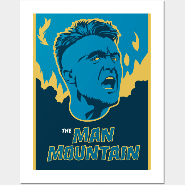 Harry Souttar: The Man Mountain Wall Art by StripTees